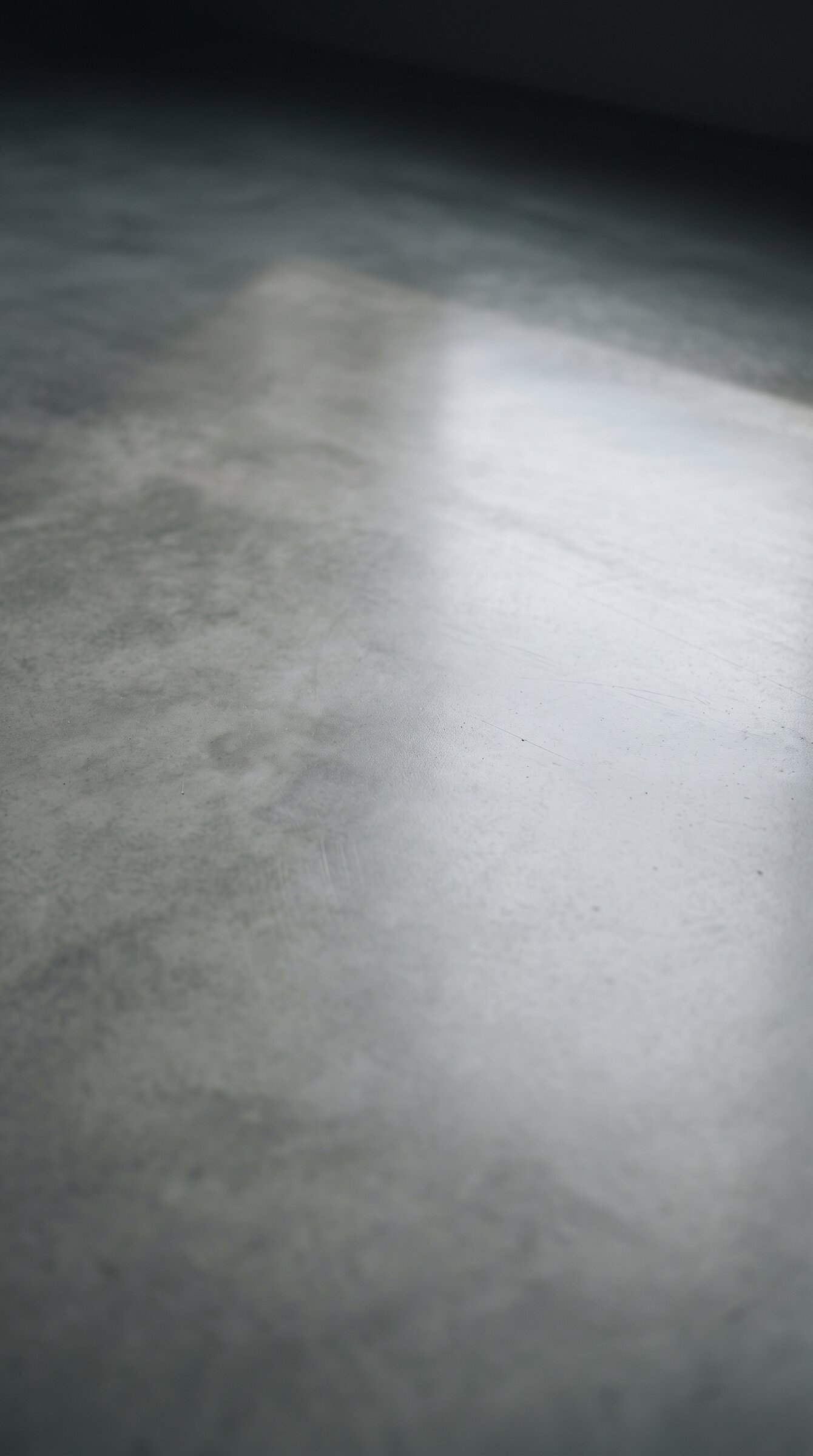 Natural Polish concrete finish, 0mm of aggregate exposure